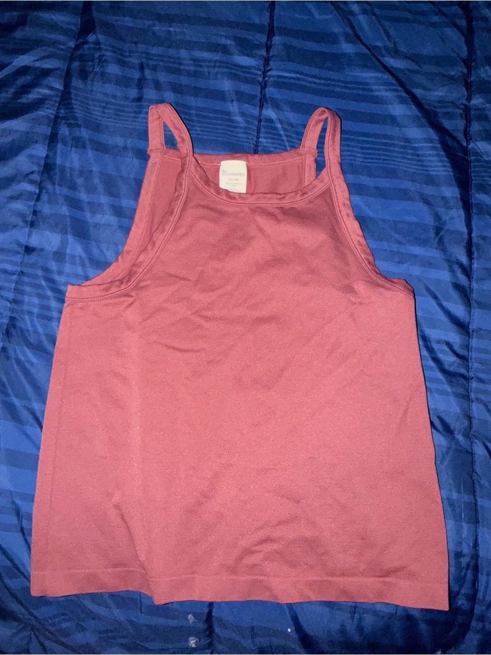 No Boundaries Rose Tank Top